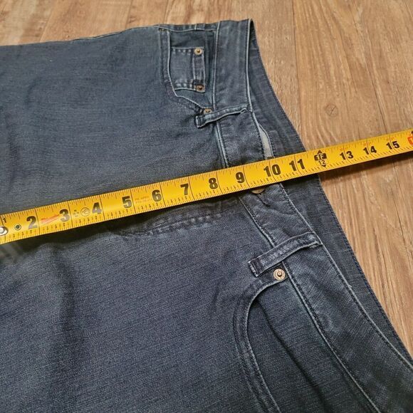 PrAna Medium Blue Wash Denim Blue Skinny Jeans Women's Size 14/35 - Picture 7 of 9